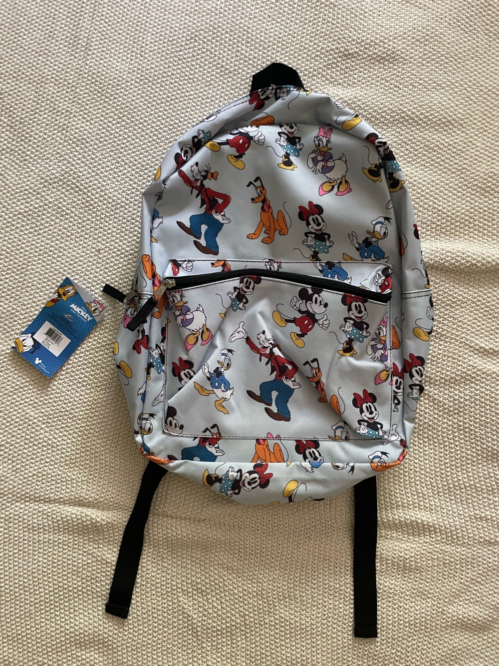 Disney Multi-Color Mickey & Friends Kids Backpack - Gray Base